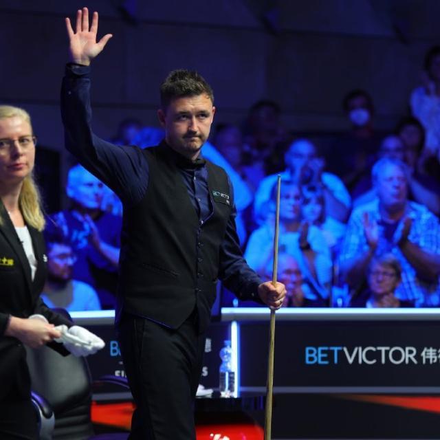 欧洲大师赛威尔逊决胜局险胜卡特 将与霍金斯争冠