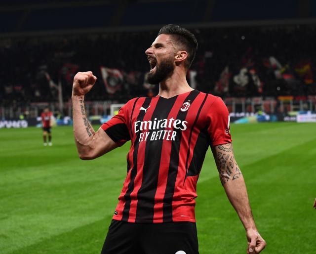 【意杯】吉鲁两球 莱昂传射 AC米兰4比0拉齐奥进4强